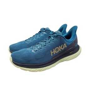 Hoka One One Mach 4 Running Shoes 1113528 BCBLC Blue Sneakers Mens Size 13 D